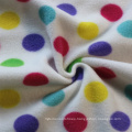 Poly100% Colorful Dot Pattern Soft Hand Feeling High Quality Reasonable Price Printed Polar Fleece